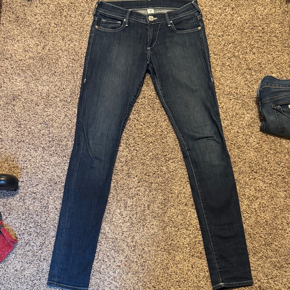 True Religion Women's Midnight Blue Skinny Jeans